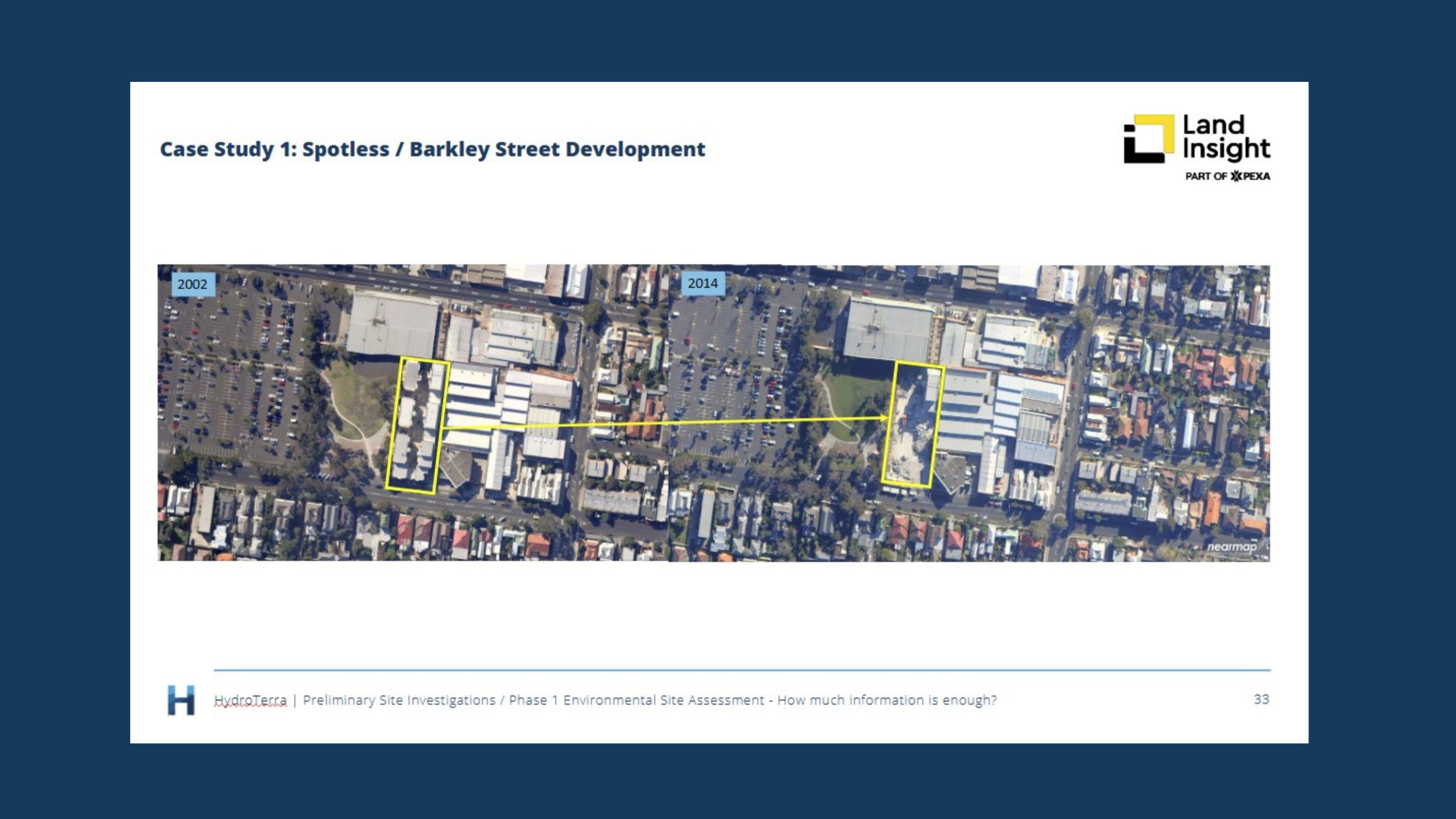 Preliminary Site Investigations / Phase I Environmental Site Assessment – How much information is enough?
