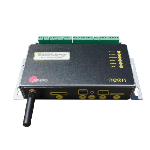 Unidata 3004/3006 Neon Remote Logger 4 / 6 Analog Channels / No LCD