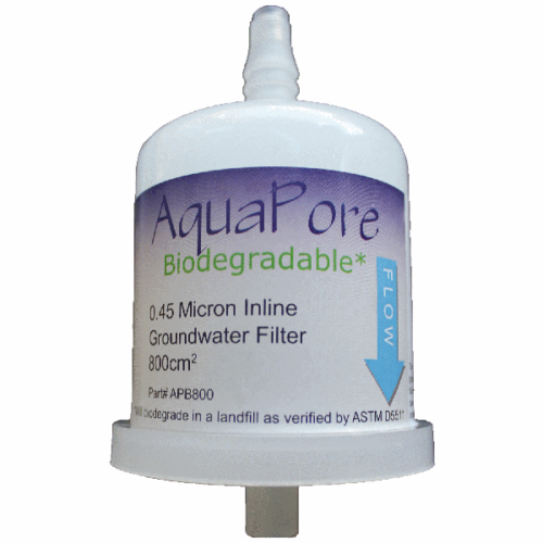 AquaPore BIODEGRADABLE Groundwater Filter Capsule inline 0.45um