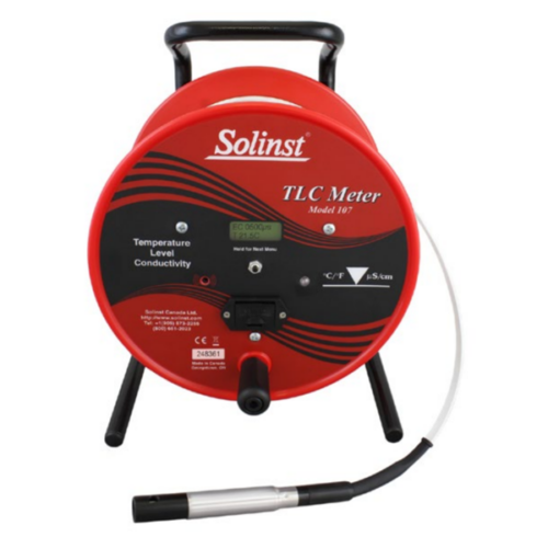 Solinst 107 TLC (Temp Level Conductivity) Meter