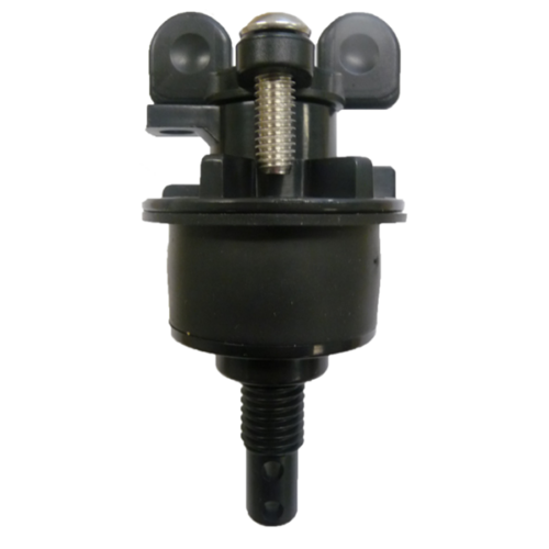 TriCap 50mm Well Cap, black recycled plastic