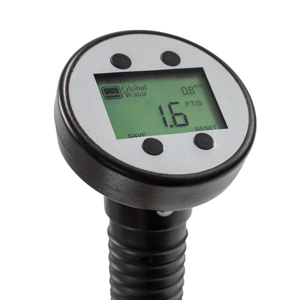 Flow Probe Digital Water Velocity Meter