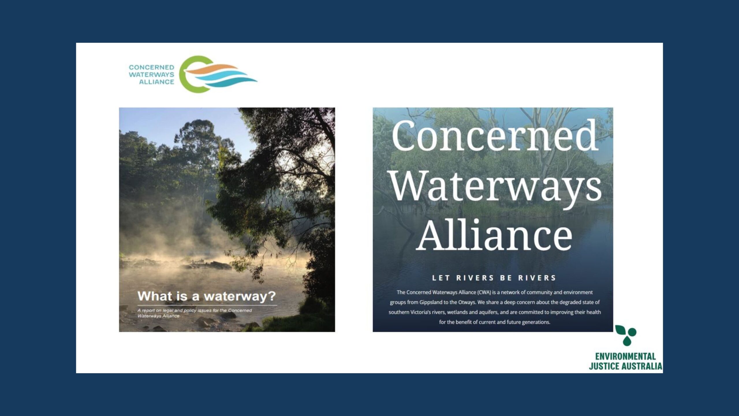 What is a waterway? Navigating emerging legal and policy challenges