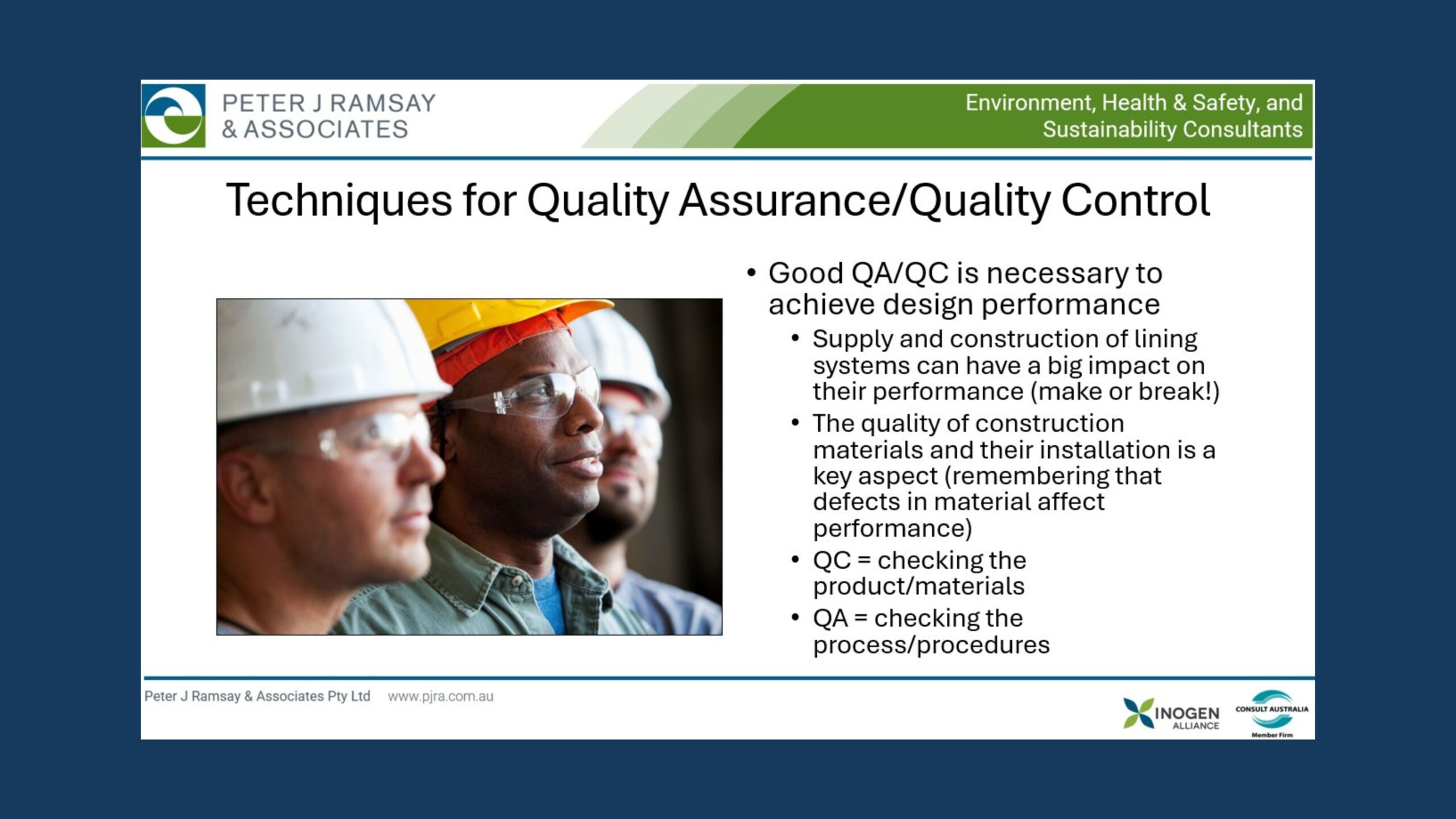 Modern landfills – understanding the science behind best practice design, construction and operation