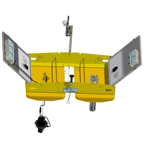 SolaRaft iQDB™ Algae Remediation and Water Quality Monitoring Pontoon